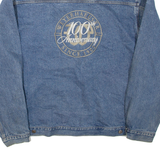 Mens Denim Jacket Blue L