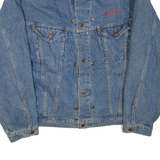 INTERNATIONAL DENIM Mens Blanket Lined Denim Jacket Blue XL