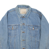 Mens Denim Jacket Blue L