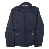 TOMMY HILFIGER Womens Quilted Jacket Blue M