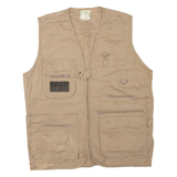 RUSTIC RIDGE Mens Gilet Brown M