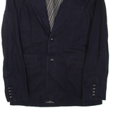 ARMANI EXCHANGE Mens Blazer Jacket Blue S
