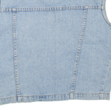 VISION Cropped Womens Denim Gilet Blue L
