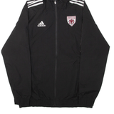 ADIDAS Mens Jacket Black Hooded L