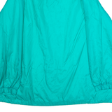 Womens Coach Jacket Green Nylon 80s 3XL