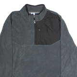 STARTER Mens Pullover Jacket Grey Colourblock XL