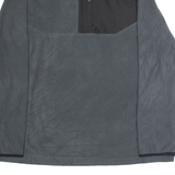 STARTER Mens Pullover Jacket Grey Colourblock XL