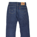 LEVI'S 514 Jeans Mens Blue Slim Straight Stone Wash W30 L30