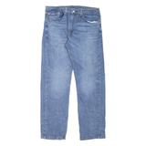 LEVI'S 505 Jeans Mens Blue Regular Straight Stone Wash W34 L32