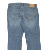LEVI'S 559 Jeans Mens Blue Relaxed Straight Stone Wash W36 L30