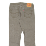 LEVI'S 511 Jeans Mens Green Slim Straight W30 L30