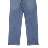 LEVI'S 505 Jeans Mens Blue Regular Straight Stone Wash W33 L30