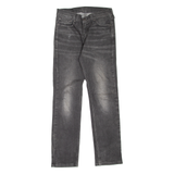 LEVI'S 511 Jeans Mens Grey Slim Straight Stone Wash W29 L30