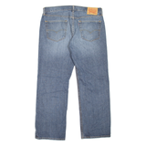 LEVI'S 559 Jeans Mens Blue Relaxed Straight Stone Wash W36 L30