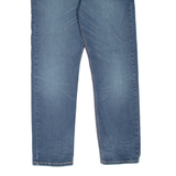 LEVI'S 502 Jeans Mens Blue Regular Tapered Stone Wash W33 L27
