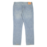 LEVI'S 511 Jeans Mens Blue Slim Straight Stone Wash W36 L30