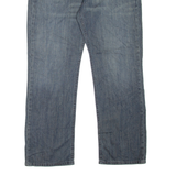 LEVI'S 514 Jeans Mens Blue Slim Straight Stone Wash W36 L30