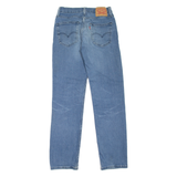 LEVI'S 514 Jeans Mens Blue Slim Straight Stone Wash W26 L32