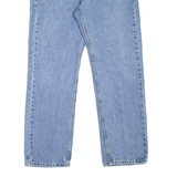 LEVI'S 505 Jeans Mens Blue Regular Straight W34 L30