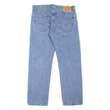 LEVI'S 505 Jeans Mens Blue Regular Straight W34 L30