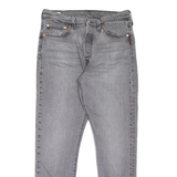 LEVI'S 501S Jeans BIG E Womens Grey Skinny Straight Stone Wash W29 L28