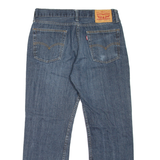 LEVI'S 514 Jeans Mens Blue Slim Straight Stone Wash W32 L30