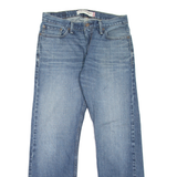 LEVI'S 514 Jeans Mens Blue Slim Straight Stone Wash W32 L30