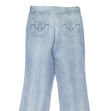 SERGEANT PEPER Womens Jeans Blue Regular Bootcut W29 L30
