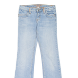 C'EST TOI Womens Jeans Blue Slim Bootcut Stone Wash W27 L30