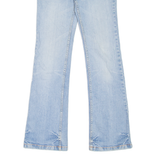 C'EST TOI Womens Jeans Blue Slim Bootcut Stone Wash W27 L30