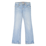 C'EST TOI Womens Jeans Blue Slim Bootcut Stone Wash W27 L30