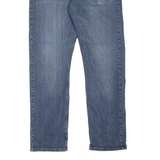 WRANGLER Mens Jeans Blue Relaxed Tapered Stone Wash W36 L34