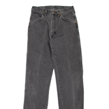 WRANGLER Mens Jeans Grey Regular Straight W26 L36