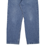 WRANGLER Mens Jeans Blue Relaxed Tapered W34 L29