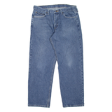 WRANGLER Mens Jeans Blue Relaxed Tapered W34 L29