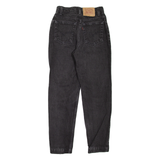 LEVI'S 512 Made In USA Womens Jeans Black Regular Mom 90s W24 L27