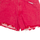 CALVIN KLEIN Sport Cut Off Womens Casual Shorts Red M W32