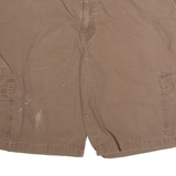 DICKIES Mens Cargo Shorts Brown XL W40