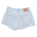 LEVI'S 501 Womens Denim Shorts Blue Classic XXS W25