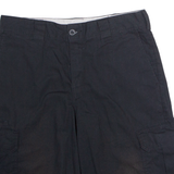 DICKIES Workwear Mens Cargo Shorts Black Relaxed M W34