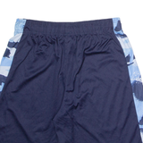 NBA Basketball Mens Sports Shorts Blue Camouflage M W30