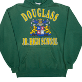 LEE Douglass Jr. High School Mens Green Hoodie USA M