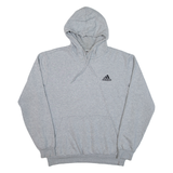 ADIDAS Mens Grey Hoodie M