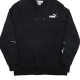 PUMA Mens Black Hoodie L