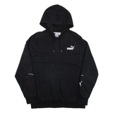 PUMA Mens Black Hoodie L