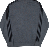 ADIDAS Mens Grey Hoodie M