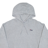 FILA Womens Grey Hoodie L