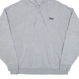 FILA Womens Grey Hoodie L