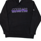 ADIDAS Cougars Sshs Swim & Dive Mens Black Hoodie USA L