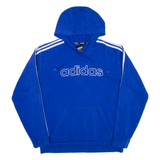 ADIDAS Mens Blue Hoodie M